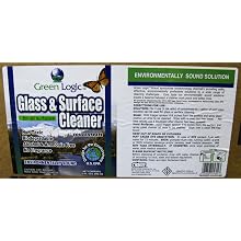Green Logic GLGC-32C 32 Oz. Ammonia Free Glass & Surface Concentrated Cleaner (Case of 12)