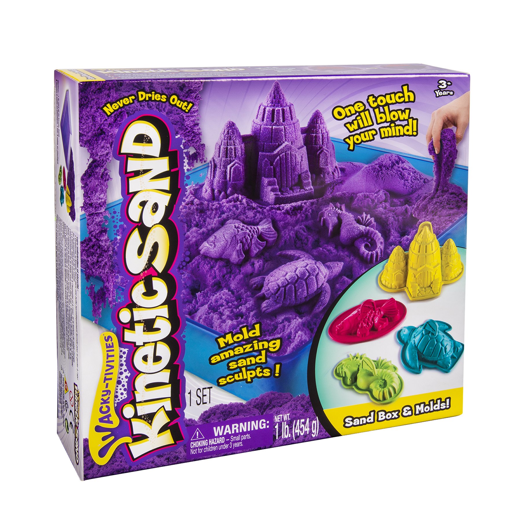 NEW Sand Sandbox & Molds Activity Set Kit for Kids & Adults