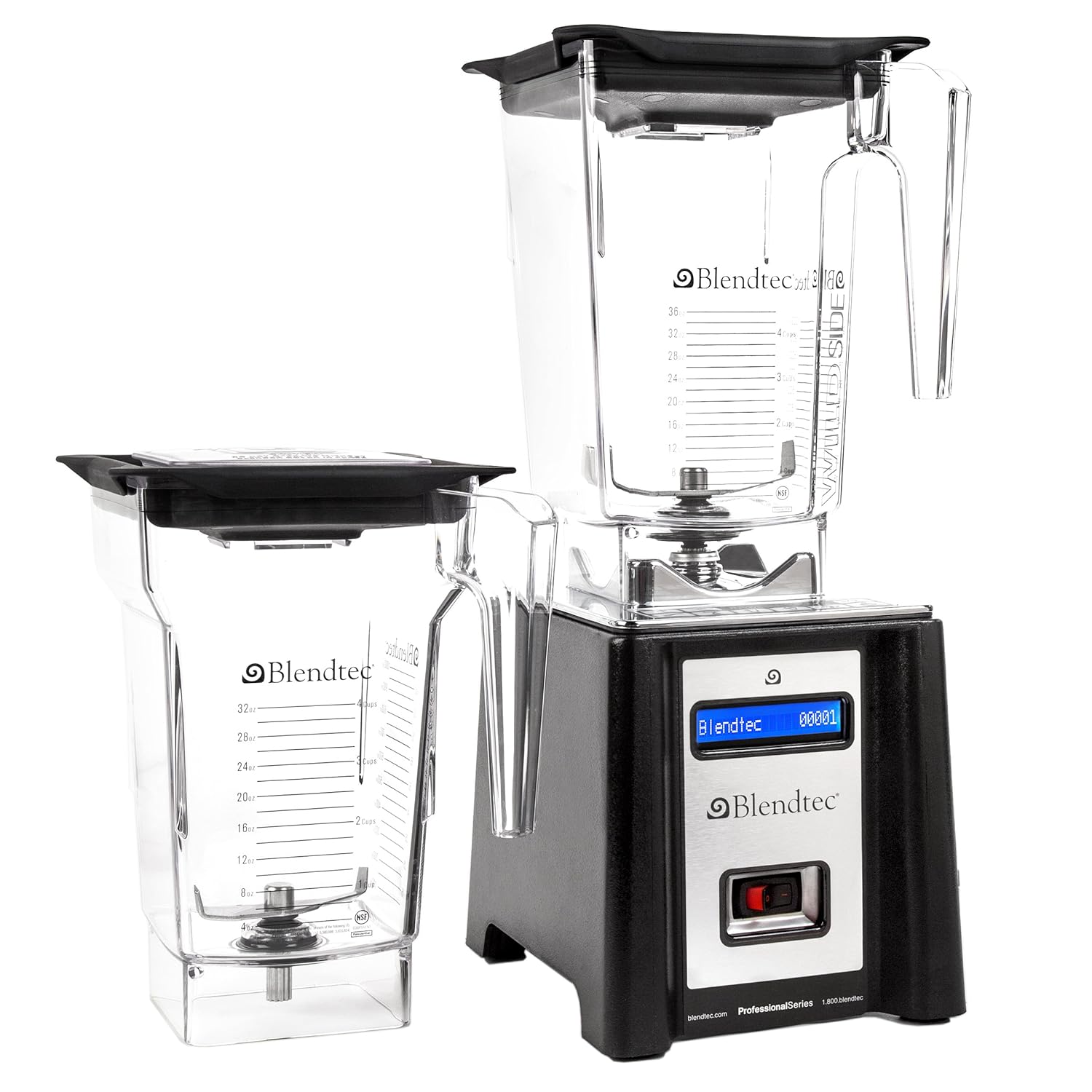 Blendtec Professional Blender WildSide FourSide Jars Black Kitchen