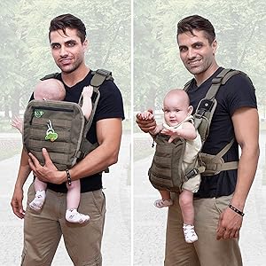 army style baby carrier