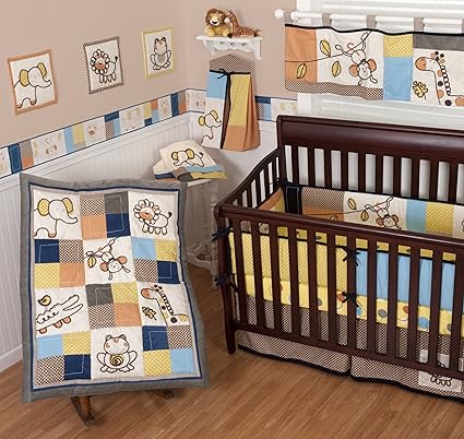 sumersault crib bedding