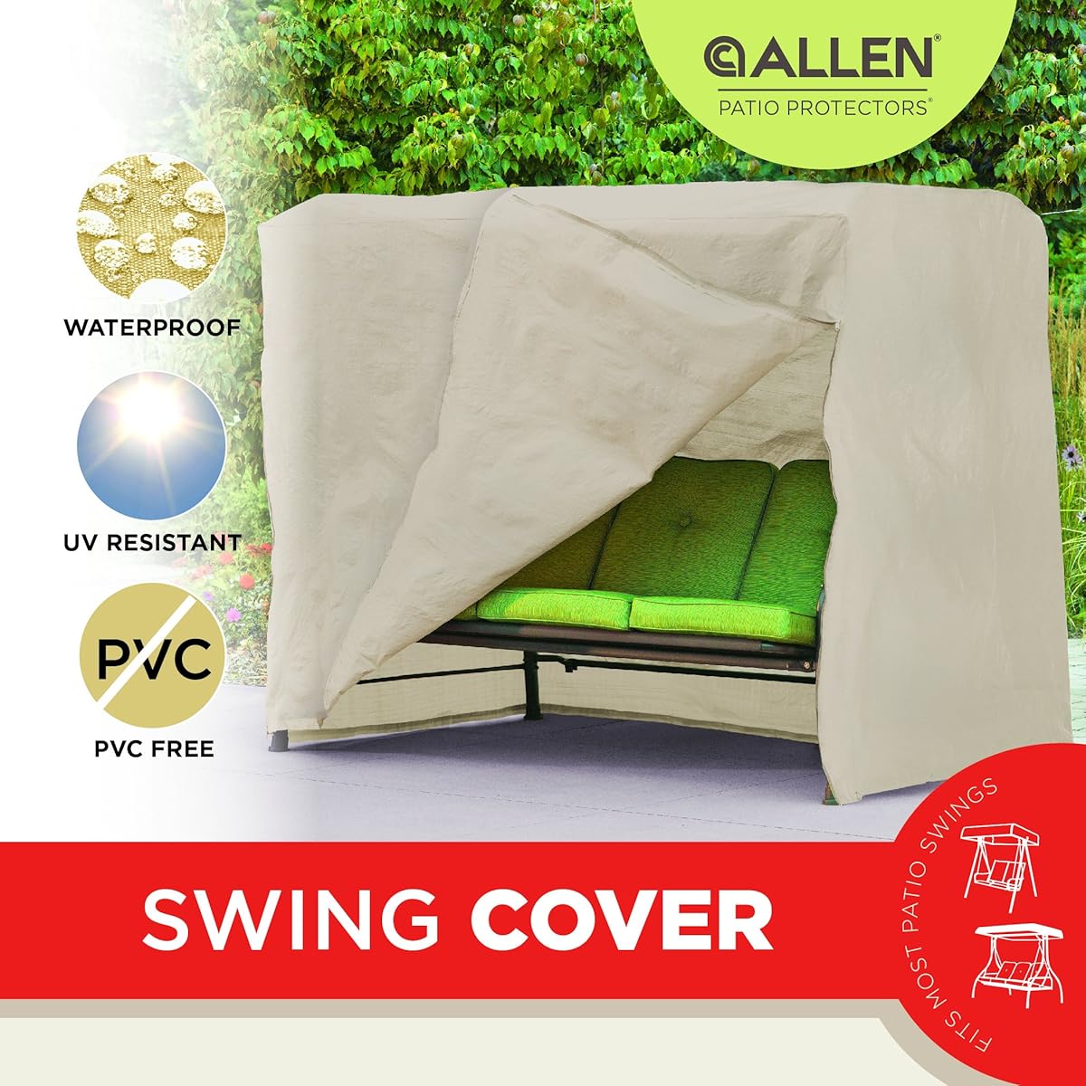 Allen Patio Protectors Patio Swing Cover
