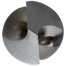 Cleveland 2001G Style High Speed Steel Jobbers' Drill Bit, Black Oxide, 118 Degree Point, Straight Shank