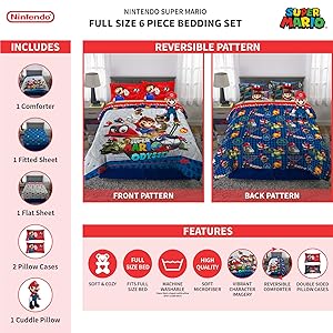 Franco Kids Bedding Super Soft Comforter With Sheets And Plush