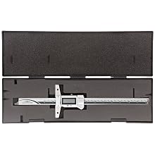 Mitutoyo ABSOLUTE Digimatic LCD Depth Gauge, Caliper Type, Inch/Metric