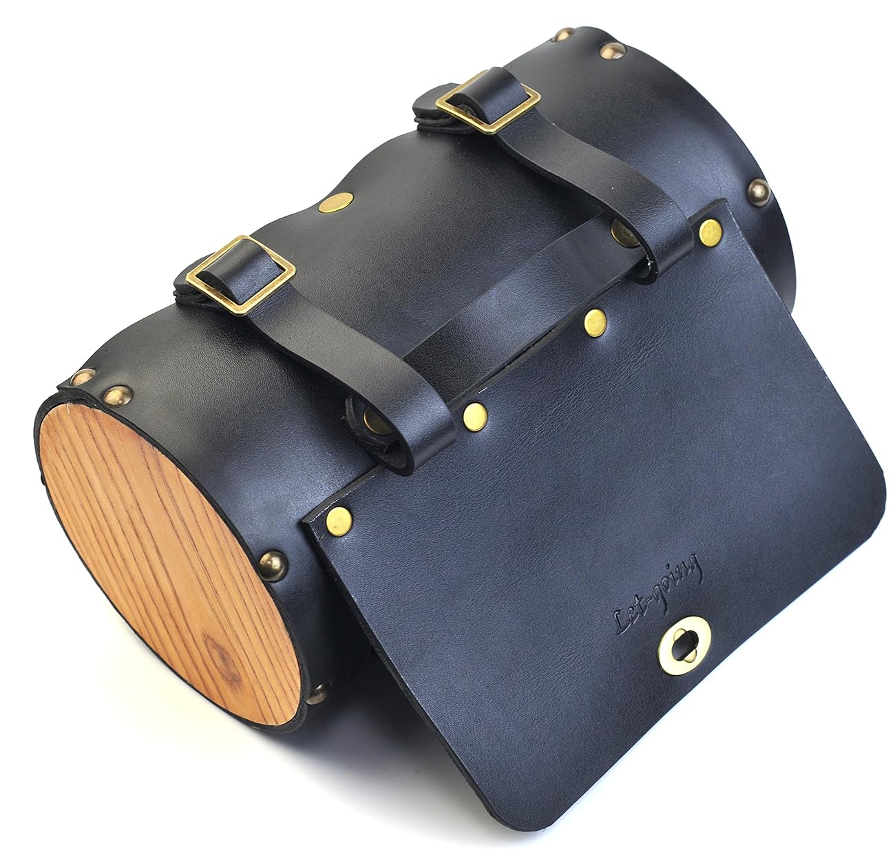 Vintage Bike Pure Leather Front Handlebar or Saddle Big Handle Bag 3L