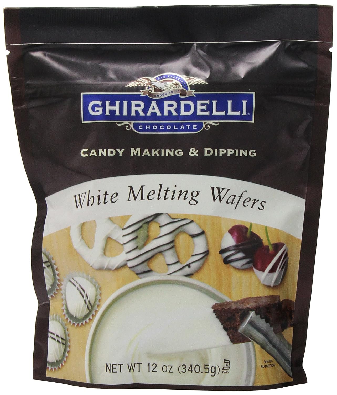 White Chocolate Candy Wafers