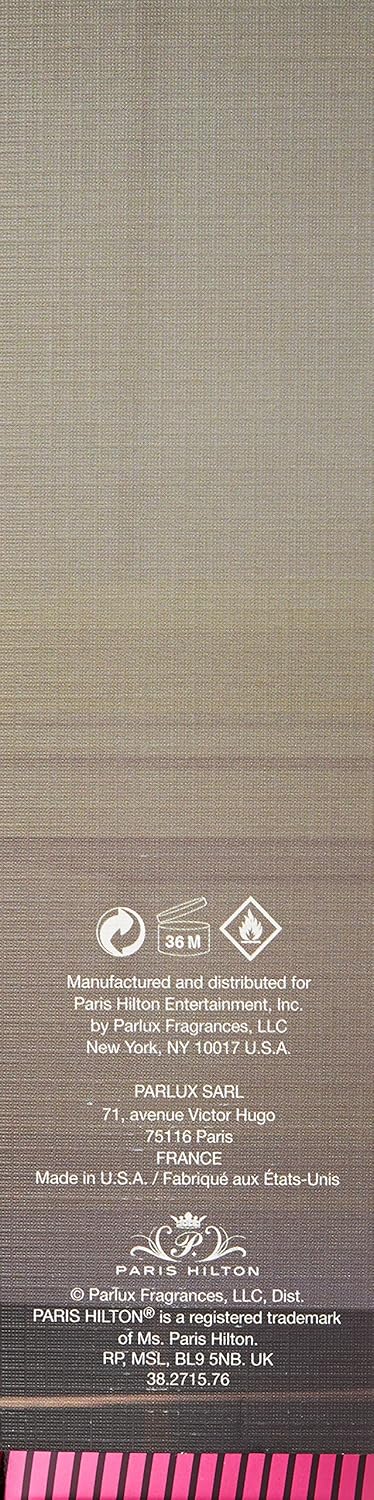 Amazon.com : Paris Hilton by Paris Hilton for Women - 3.4 Ounce ...