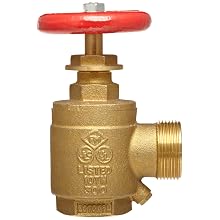 Moon 170-1521 Brass Angle Hose Valve, Rising Stem, 1-1/2" FNPT x MNH