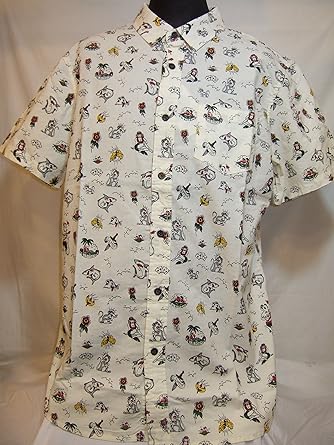 【クリックで詳細表示】Elment(エレメント) 総柄S/Sシャツ M AF021-140 180 ： 服＆ファッション小物通販 ｜ Amazon.co.jp