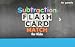 Subtraction Flashcard Match Games for Kids in Kindergarten, 1st and 2nd Grade Learning Flash Cards
