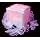 Fortune Products MC-RGB4 Deco Cube Lighted Table Centerpiece, 4" Length x 4" Width x 4" Depth