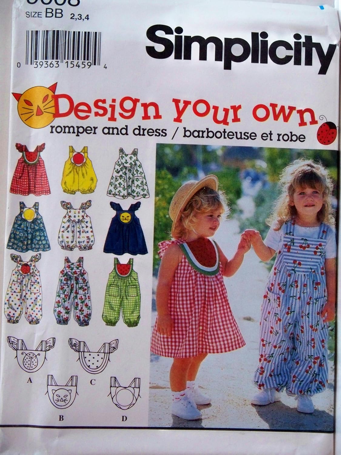 Simplicity Design-Your-Owen Romper and Dr 9008 pattern review by HOWsMom