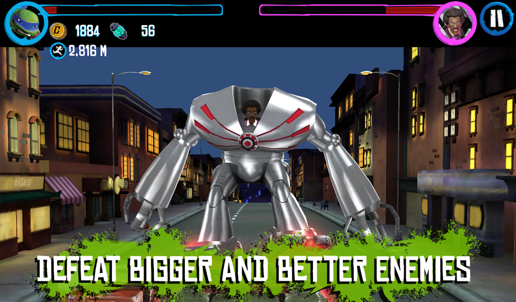 Teenage Mutant Ninja Turtles Rooftop Run Appstore for Android