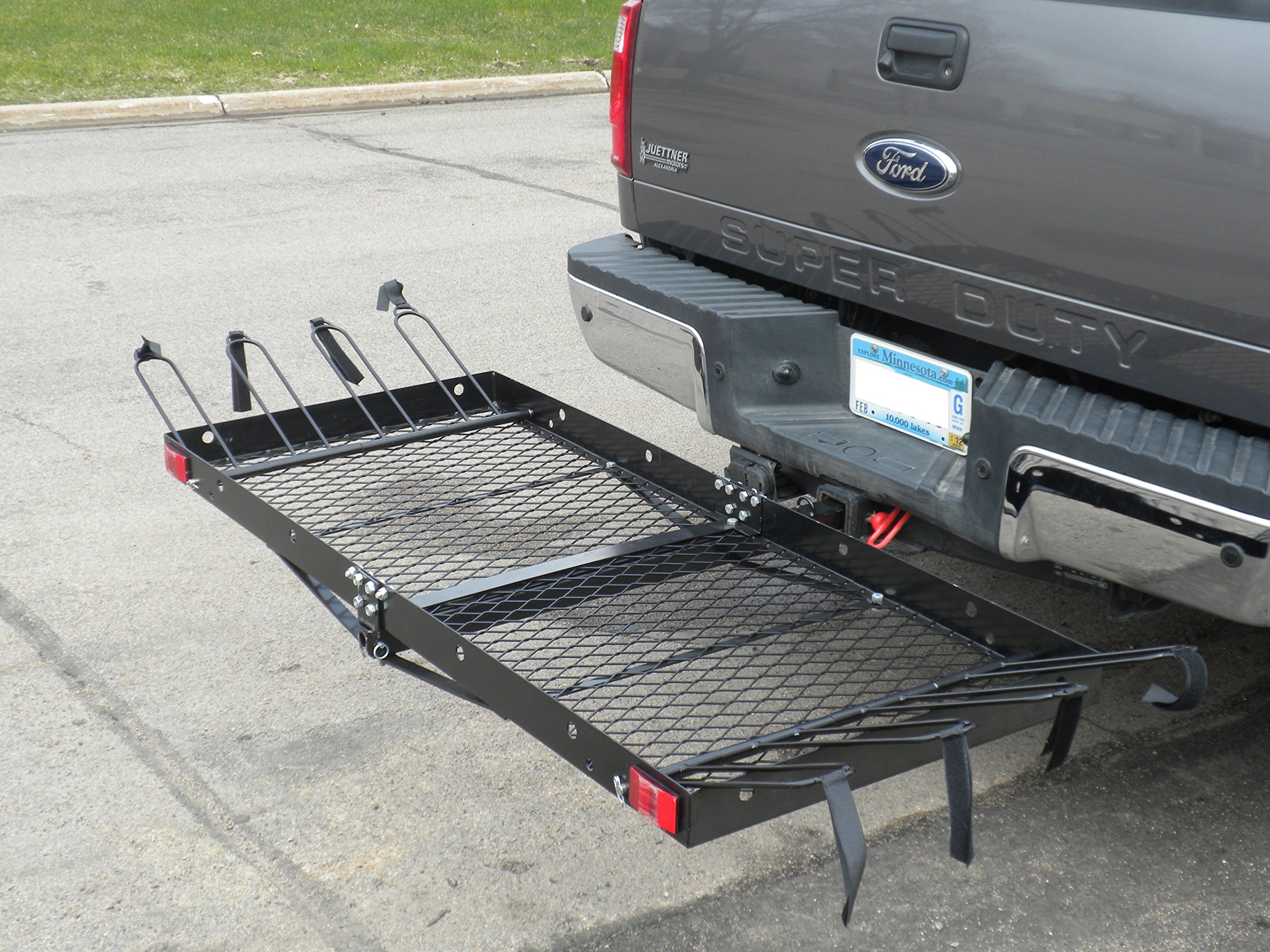 Galleon Tow Tuff TTF2762KR Steel Cargo Carrier With Bike Rack