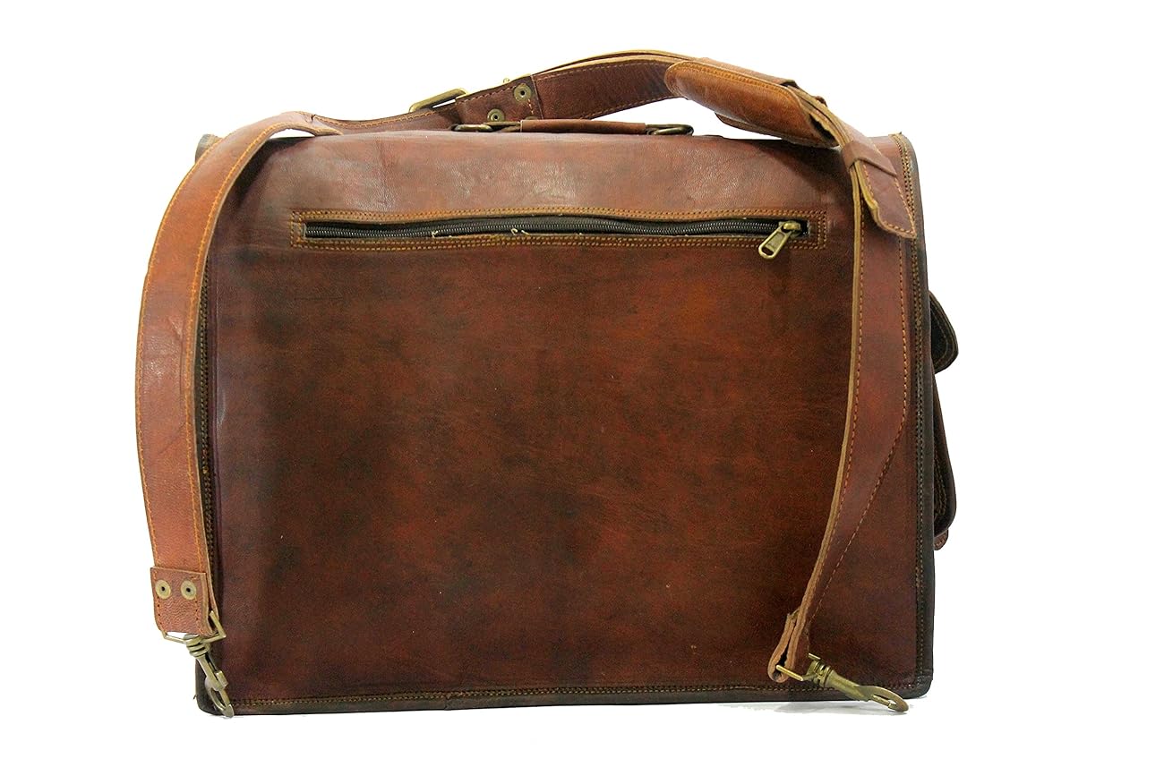 Handmade_ world leather messenger bags for men women mens briefcase