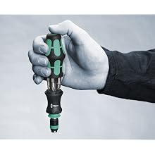 Wera 05051024002 Kraftform Kompakt 25 Slotted and Phillips Bitholding Screwdriver with Bayonet Blade and Pouch