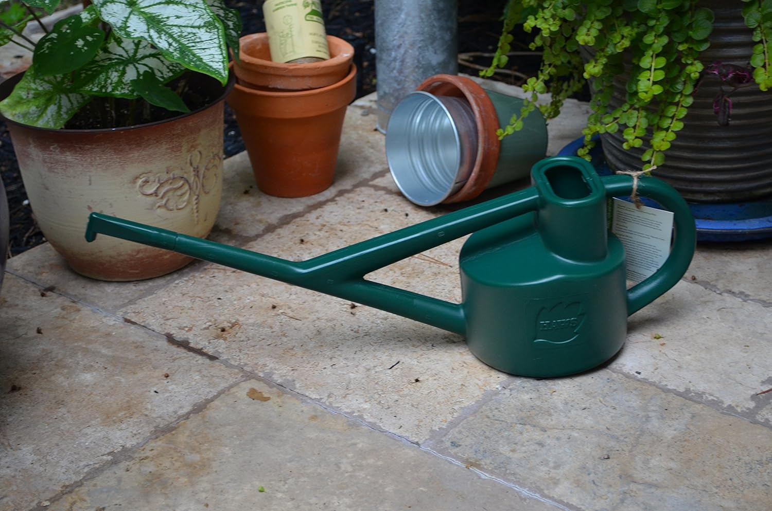 Haws V110 Plastic Outdoor Conservatory Watering Can, 0.6Gallon/2.25