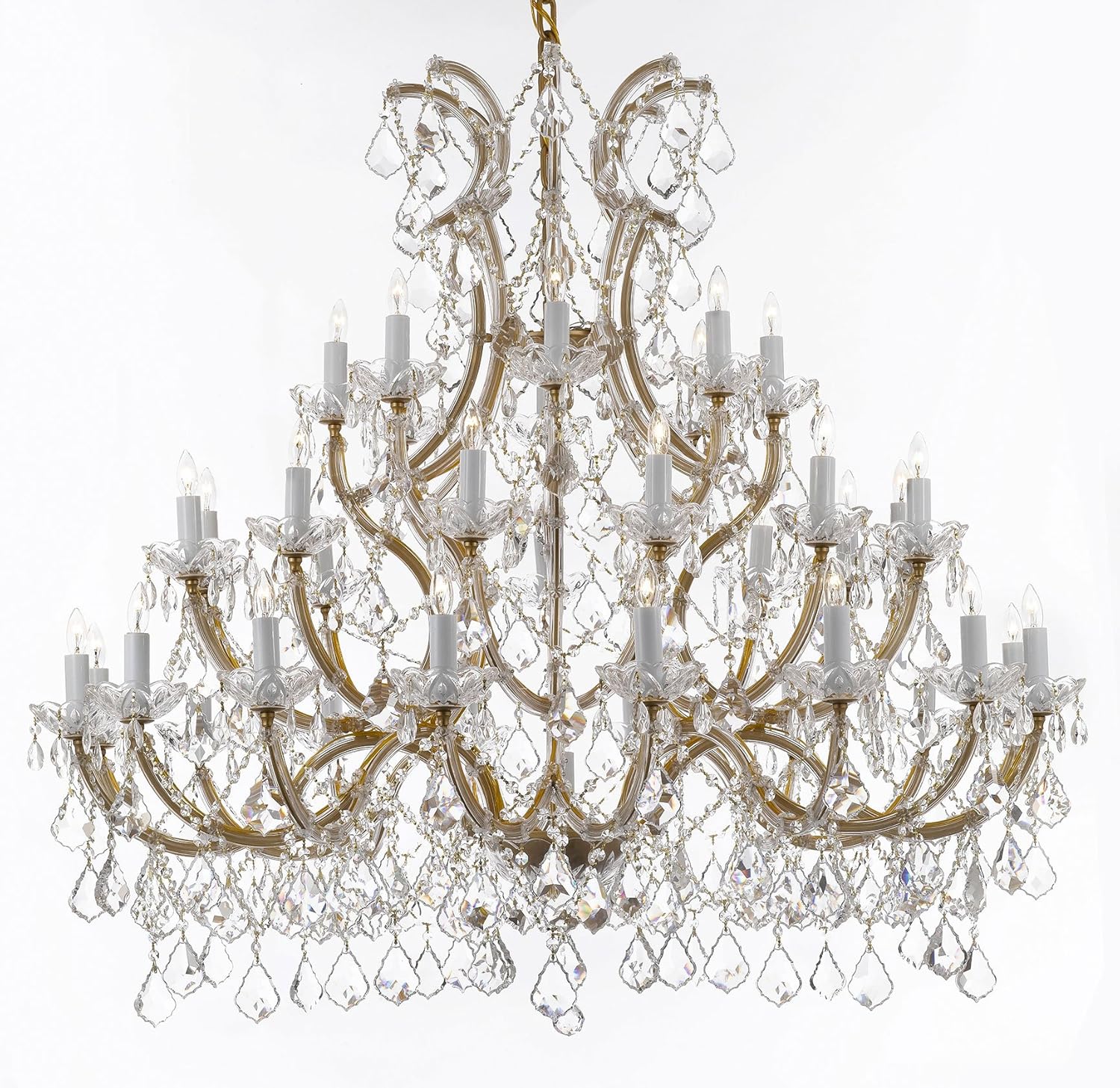 CHANDELIER CRYSTAL CHANDELIERS LIGHTING 52 X 46 eBay