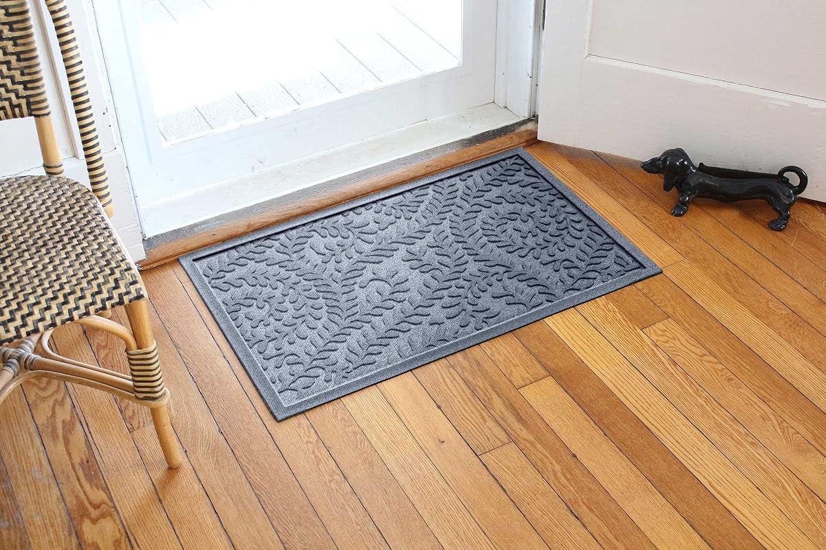 Bungalow Flooring Waterhog Doormat, 2 x 3, Skid Resistant, Easy to