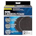 Fluval FX Carbon Foam, Replacement Aquarium Filter Media, 2-Pack, A249