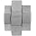 Stainless Steel 316 Cast Pipe Fitting, Union, Class 150, NPT Female