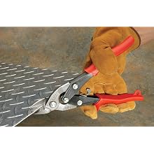 Wiss M5R MetalMaster Bulldog 7/8-Inch Cut Capacity 9-3/4-Inch Serrated Snip