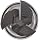 Niagara Cutter AN345R Carbide End Mill with Wiper Flat for Aluminum, Extended Reach (Neck Style), TiCN Coated, 3 Flutes, Radiused-Corner End