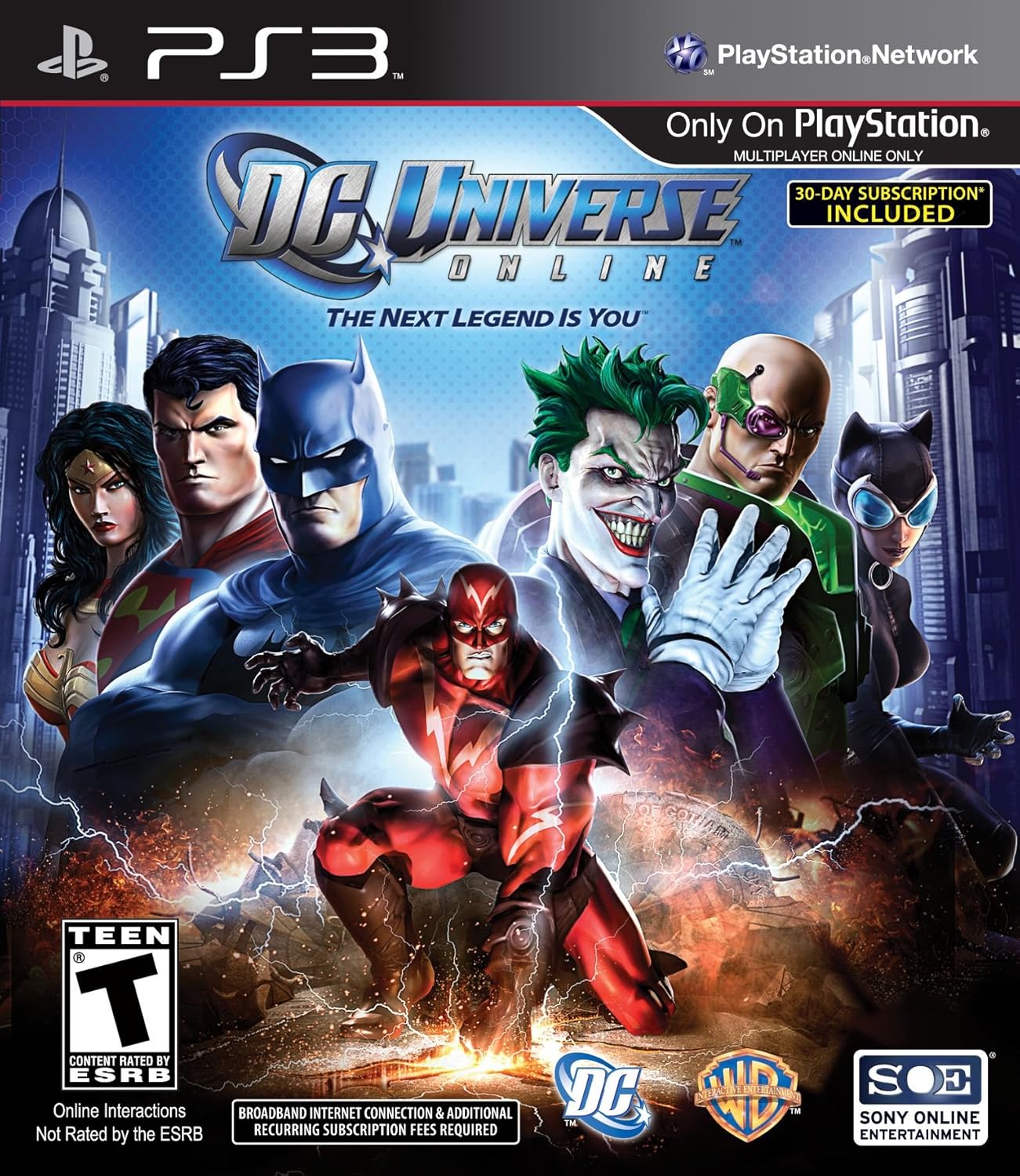 dc universe playstation