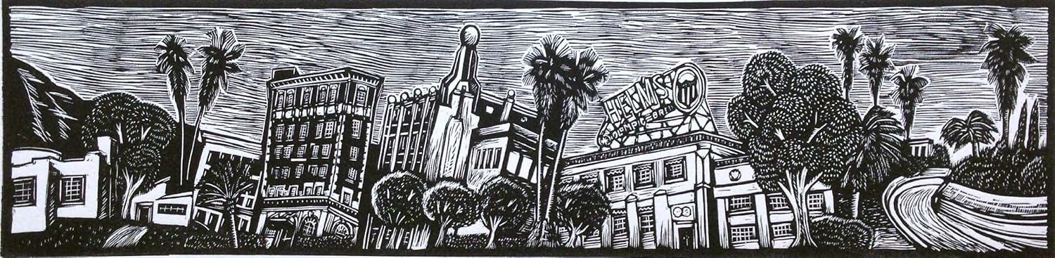 Amazon.com Art: Culver City : Woodcut : Daniel Gonzalez