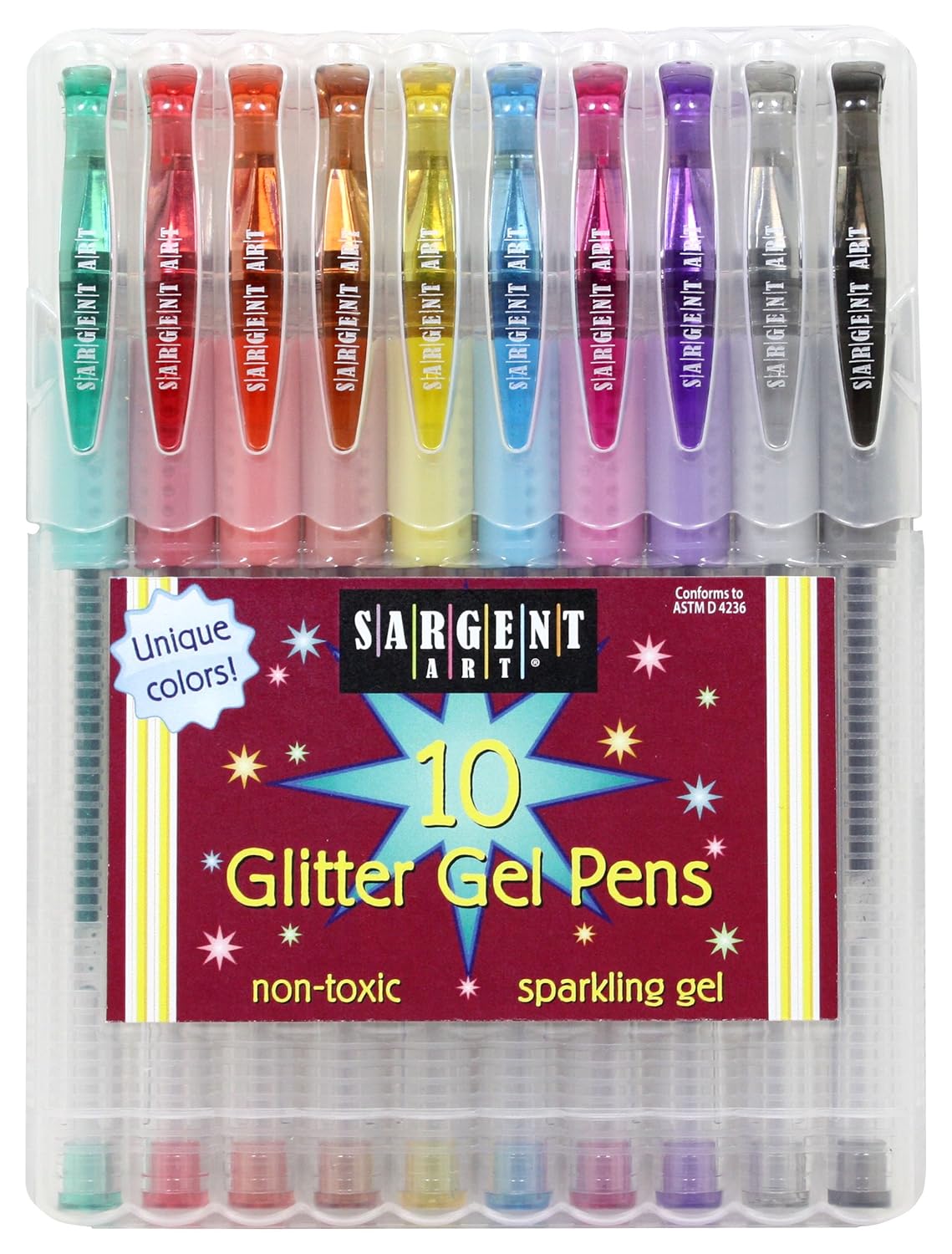 10Count Glitter Gel Pens for 7.99 Amazon * HOT * Sales Pick