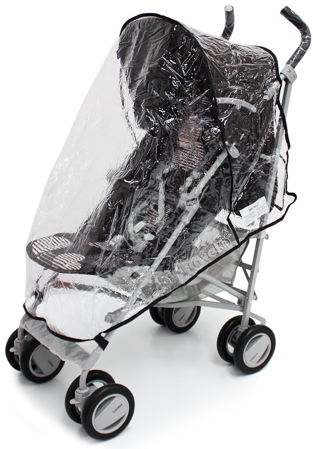 Chicco London Rain Cover Stroller Throw Over Raincover eBay