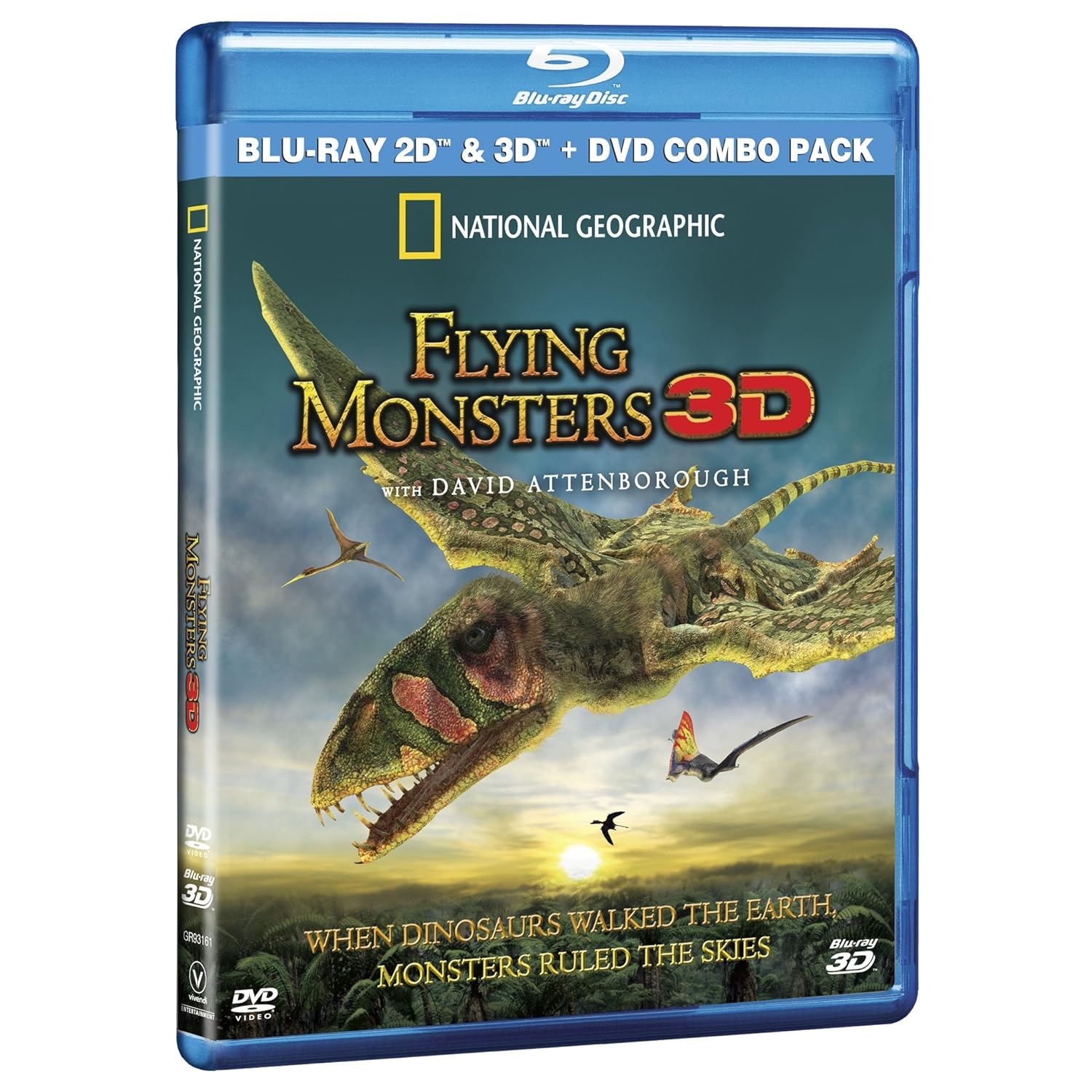 飞龙3D Flying Monsters 3D half sbs英语发音\/繁
