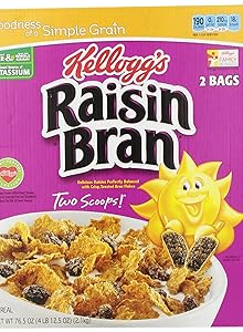 Kellogg's Raisin Bran Crunch Cereal, 24.8 Oz