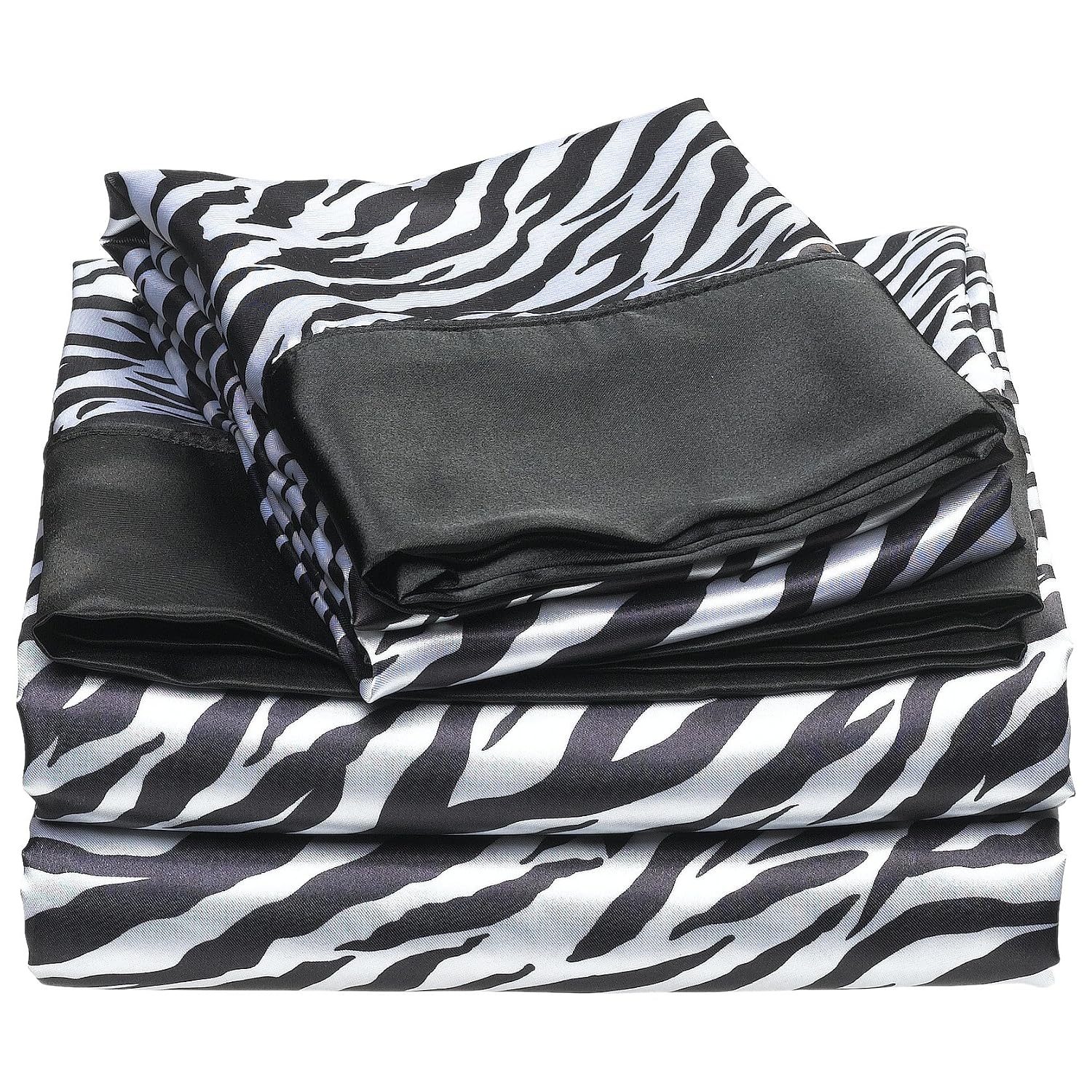 Pink Black Zebra Sheet Sets