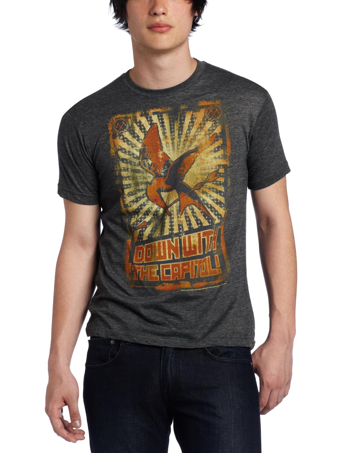 Hunger Games Shirt Down with the Capitol 91Y8nrdlBAL. SL1500 picture