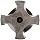 Union Butterfield 1546(NPTF) High-Speed Steel Pipe Tap, Uncoated (Bright) Finish, Round Shank with Square End