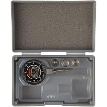 Mitutoyo Dial Test Indicator, Basic Set, Tilted Face, Inch, 0.375" Stem Diameter