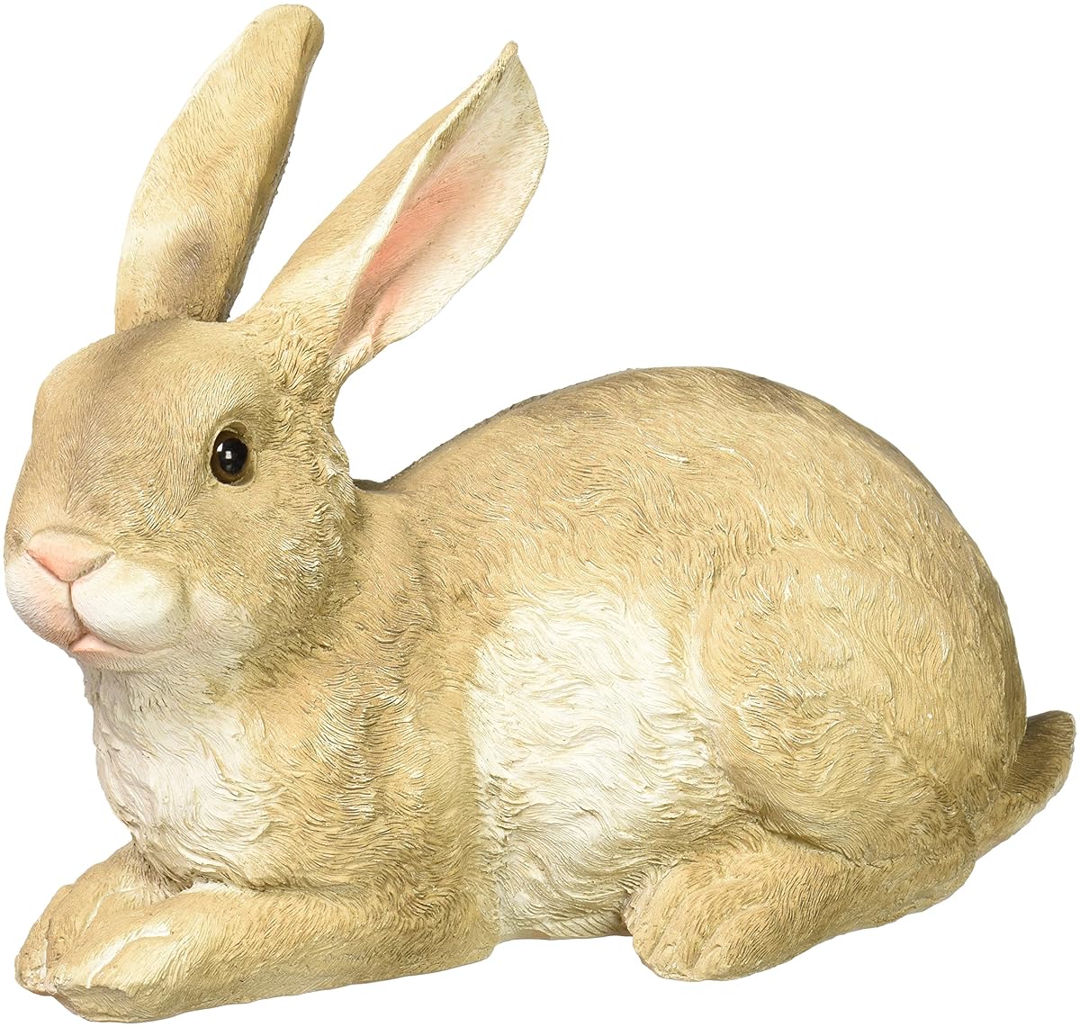 Design Toscano Bashful the Bunny Lying Down Garden Rabbit Statue
