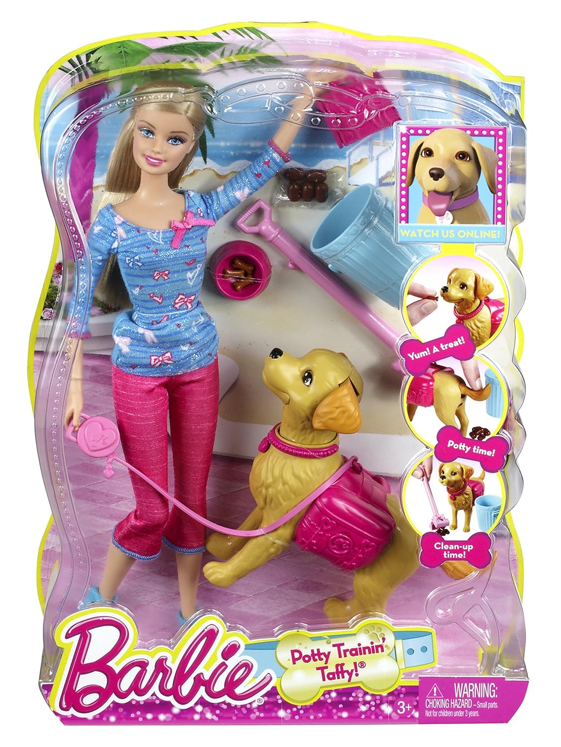 Barbie Potty Training Taffy Barbie Doll and Pet , New, Free Shipping eBay