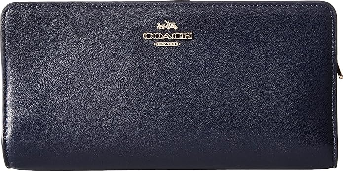 coach wallets navy
