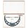 Mitutoyo Outside Micrometer, Baked-enamel Finish, Ratchet Stop, Inch