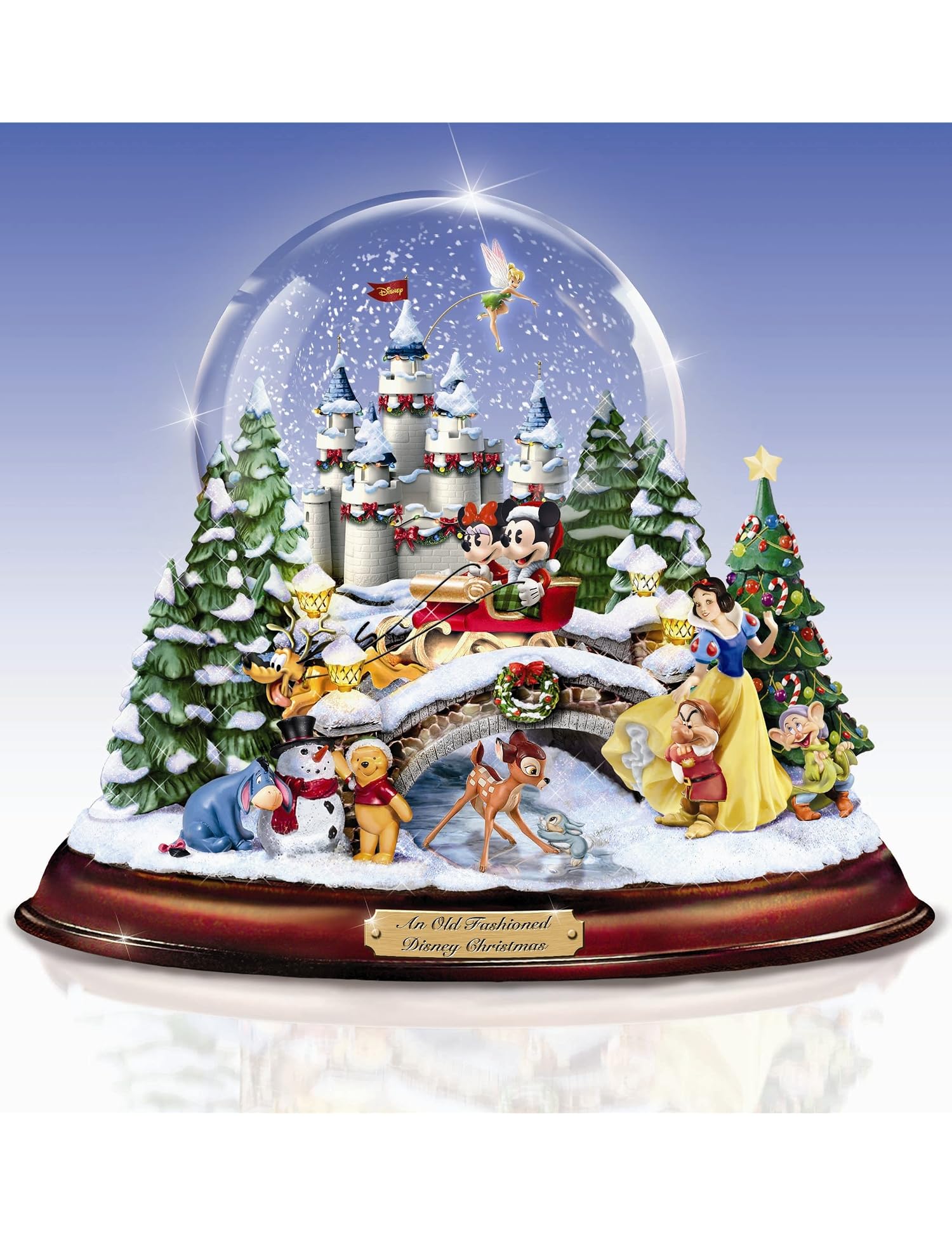 Disney Christmas Musical Snowglobe