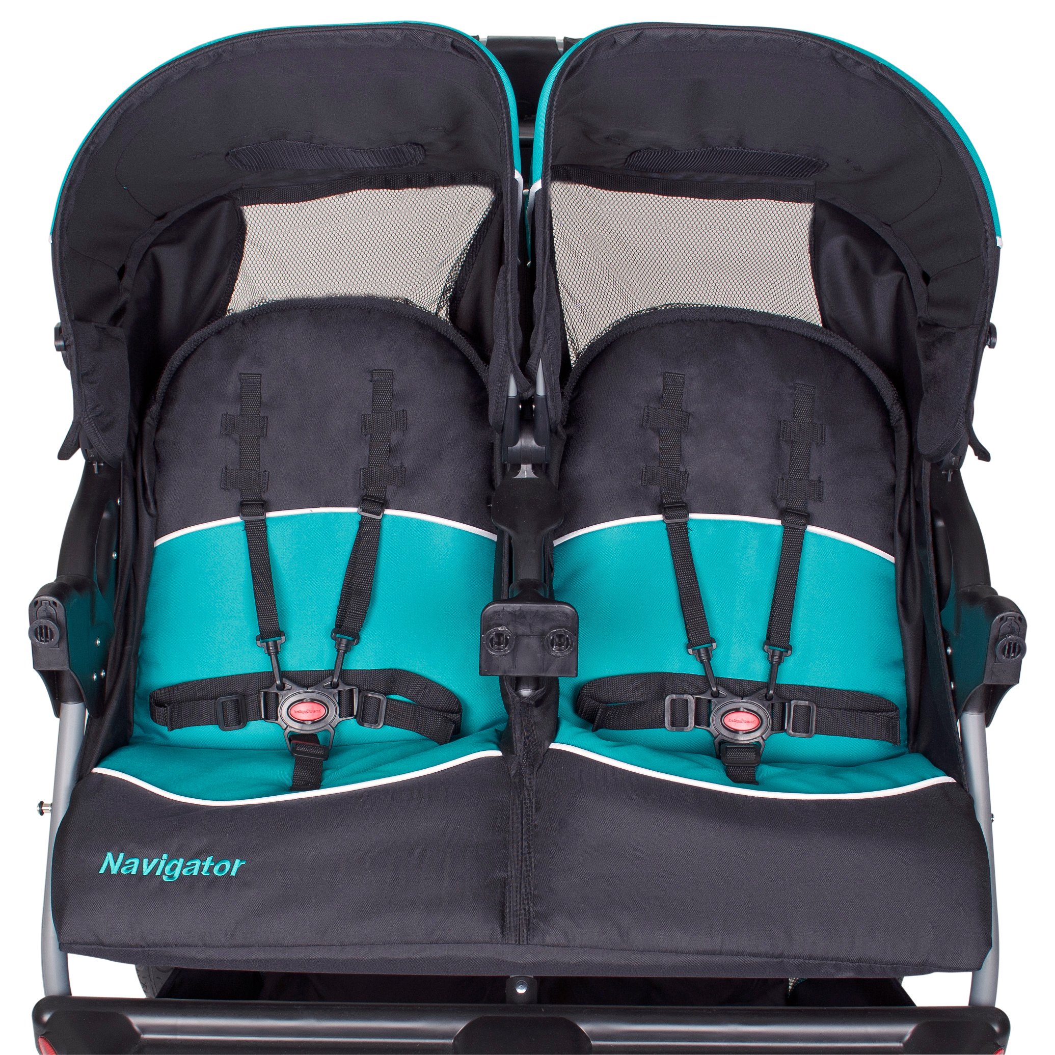 Baby Trend Navigator Double Jogger Stroller, Tropic