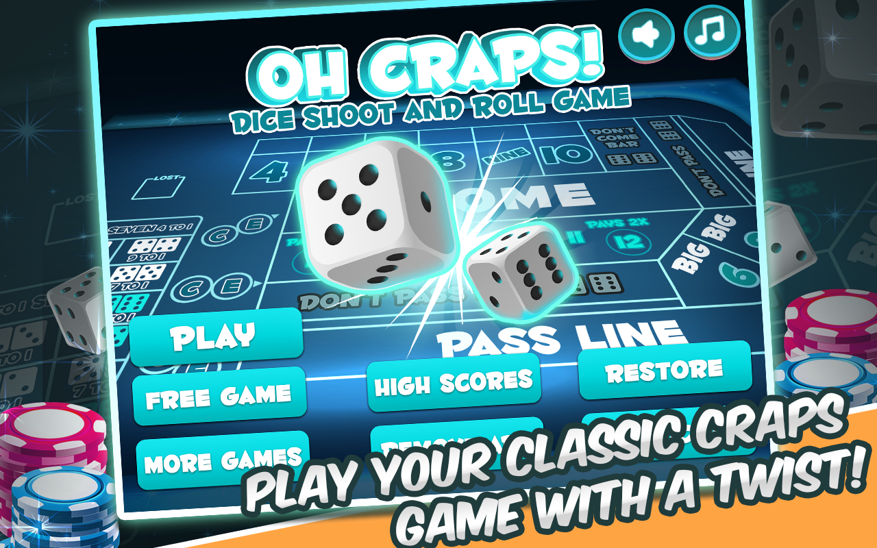 Oh Craps! Dice Shoot and Roll Appstore for Android