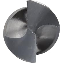 Precision Twist 2A High-Speed Steel Jobber Drill Bit, Uncoated (Bright) Finish, Round Shank, Spiral Flute, 118 Degree Point Angle
