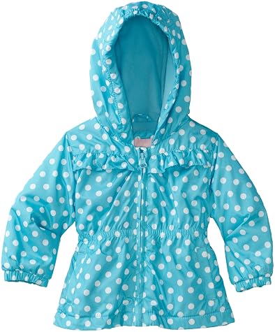 London Fog Baby Girl Turquoise or Fuchsia Infant Anorak Jacket