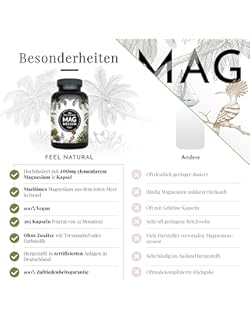 Magnesium Kapseln - 365St.