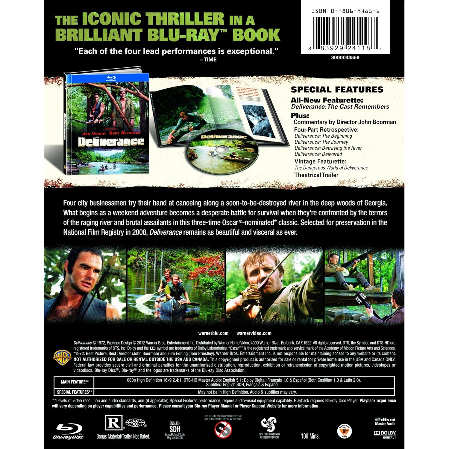 Deliverance 40th Anniversary Edition 6/26/12 DVD Talk Forum