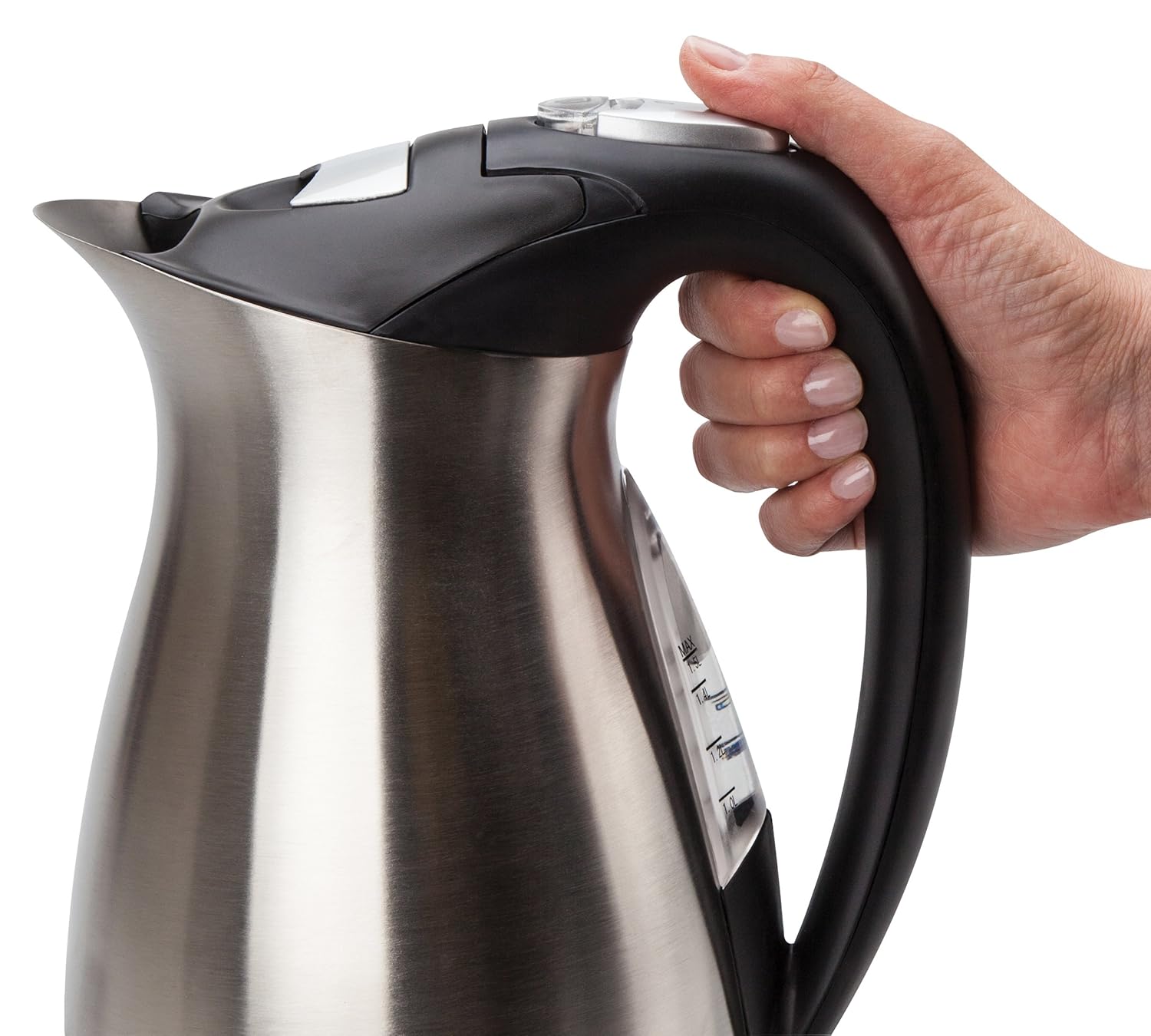 Oster 5965 11/2Liter Electric Water Kettle, Stainless Steel , New